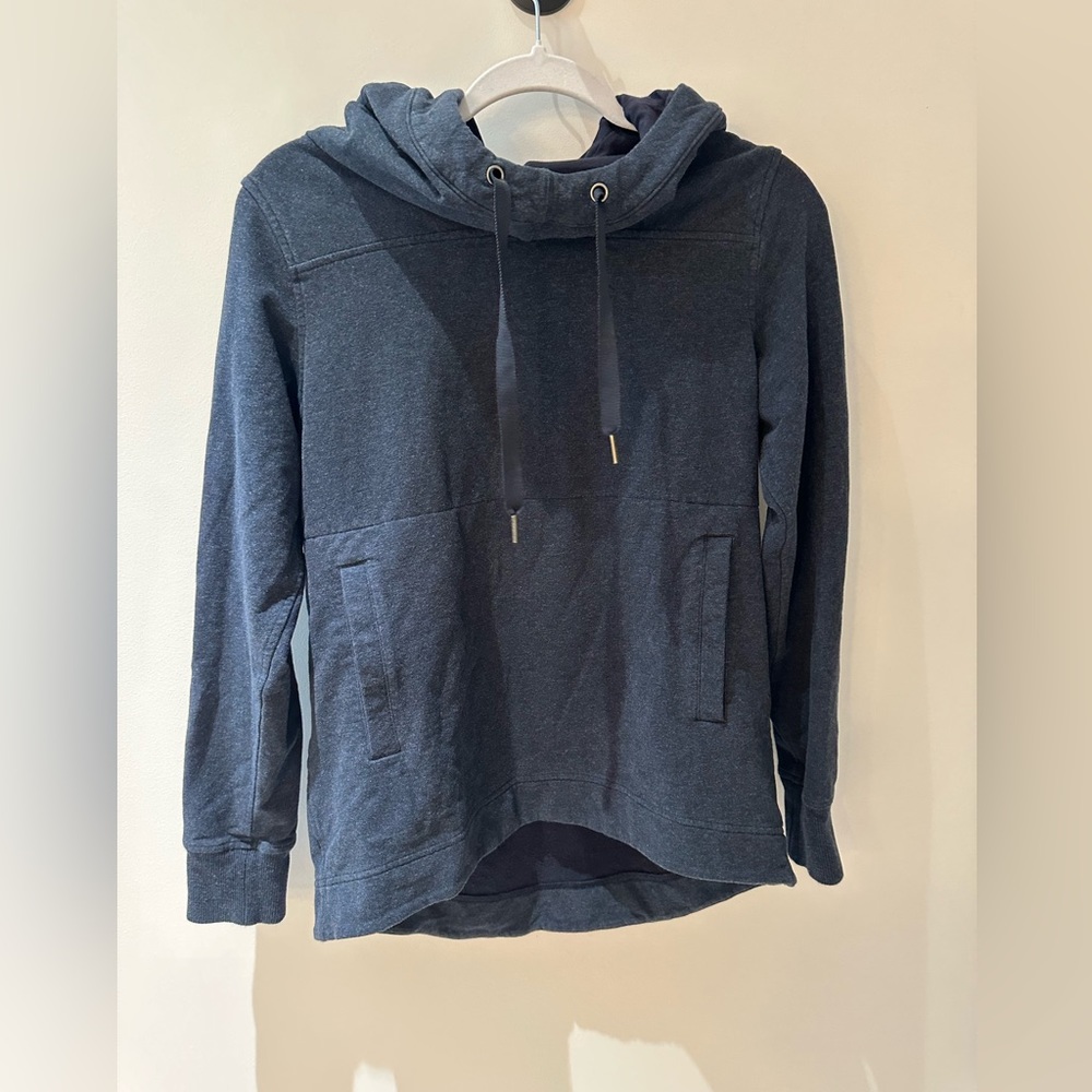 Lululemon Split Pullover | Heathered Naval Blue /… - image 8